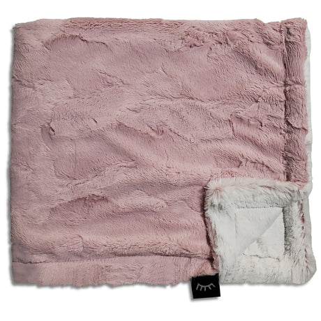 Rosewood Pink Frost Minky Blanket
