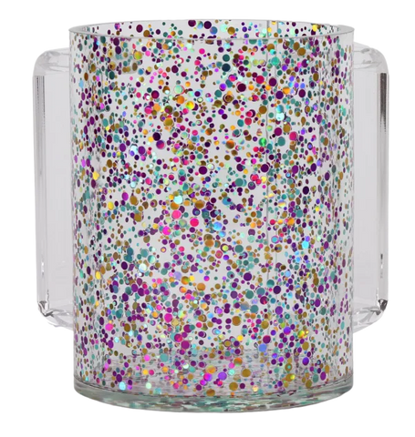 Colorful Glitter Lucite Washing Cup