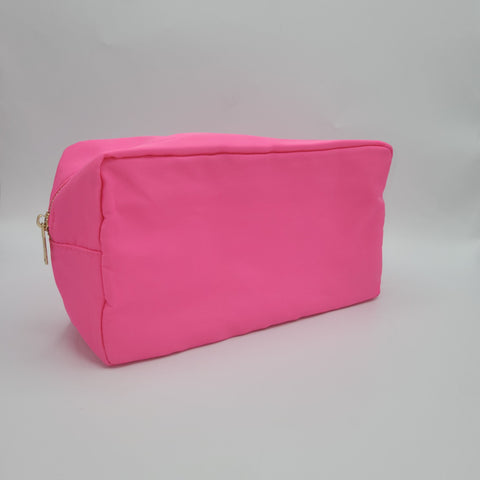 Bright Pink Toiletry Pouch