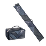 Navy Patchwork Leather Esrog Bag