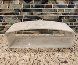 Marble Rectangle Domed Cake Display