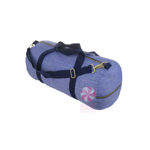Blue Chambray Weekend Duffle