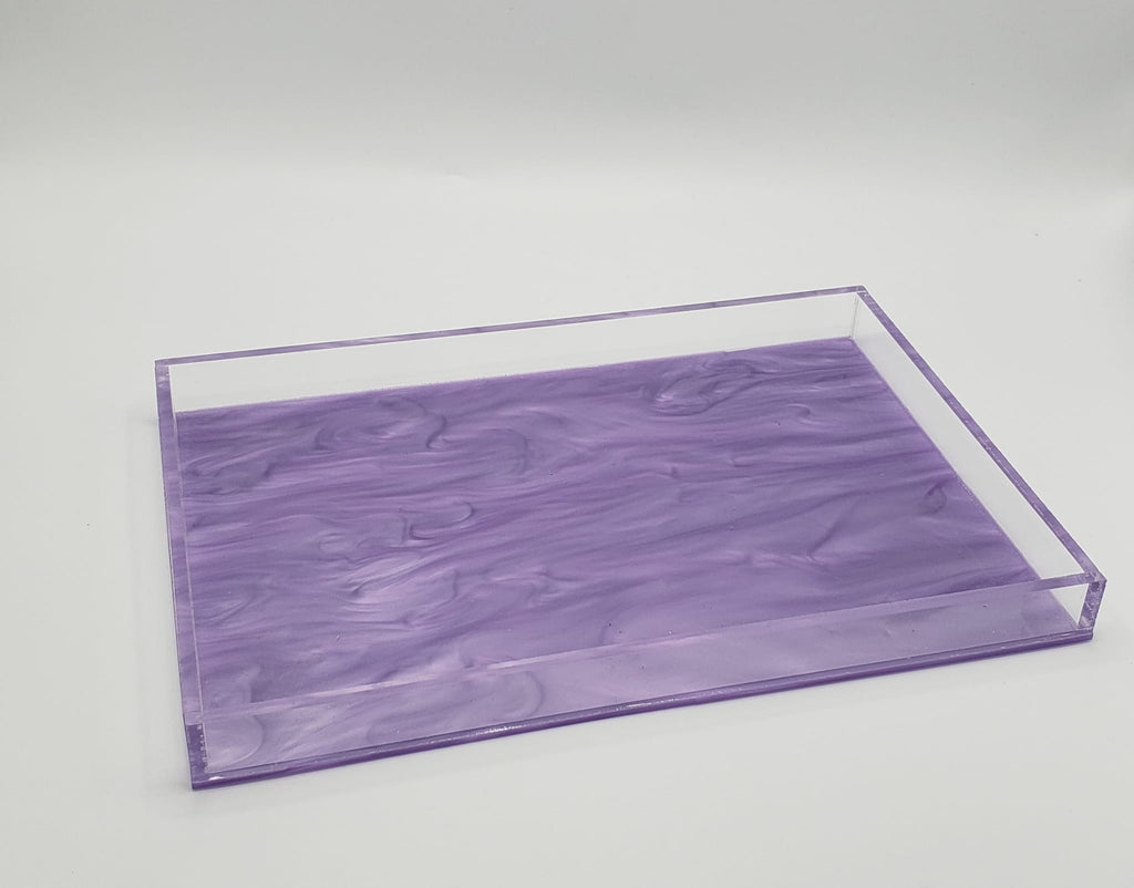 Medium Purple Marble Tray